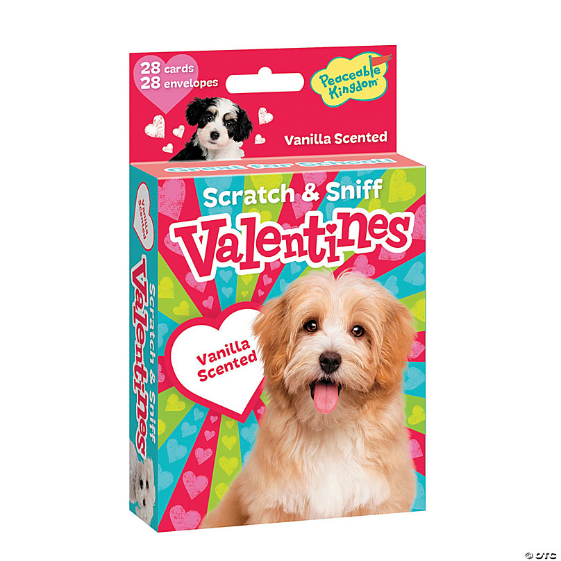 Puppy Scratch Sniff Valentines