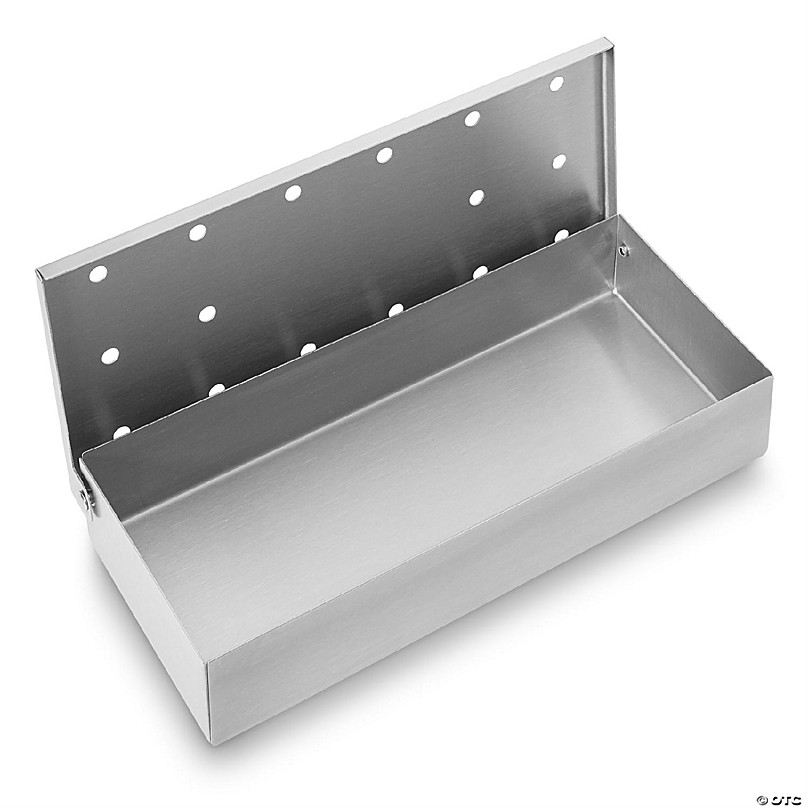 1pc Stainless Steel Smoker Box for Gas Grills and Charcoal Grills - Add  Smokey BBQ Flavor to Your Meats with Wood Chips