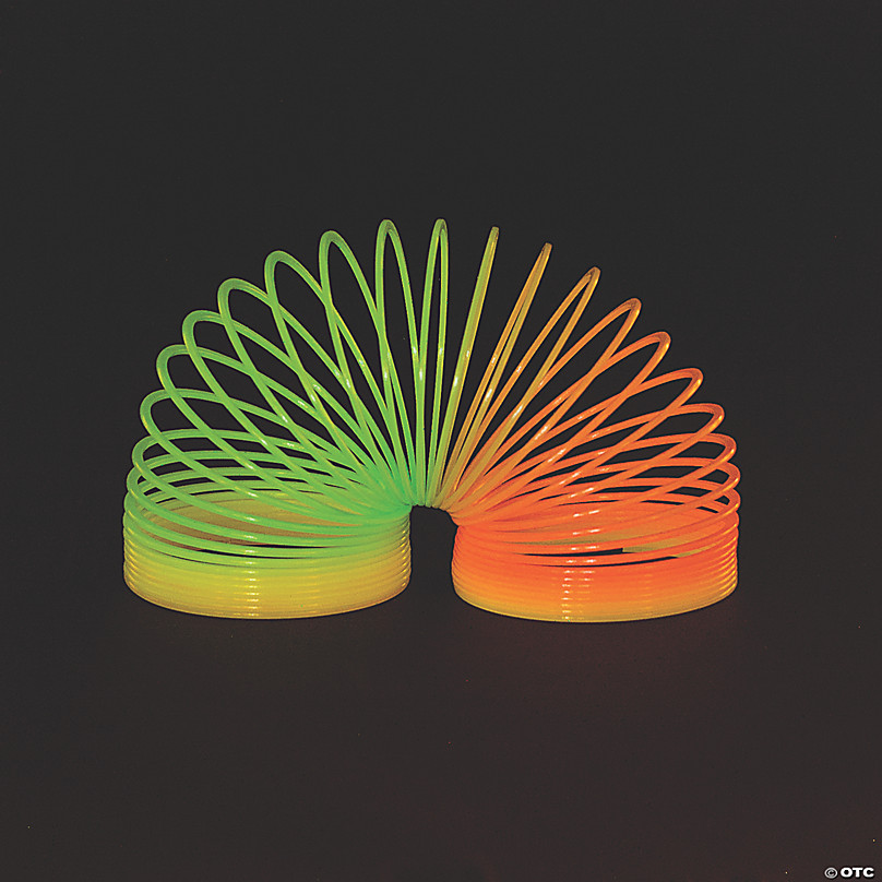 Glow in hot sale the dark slinky