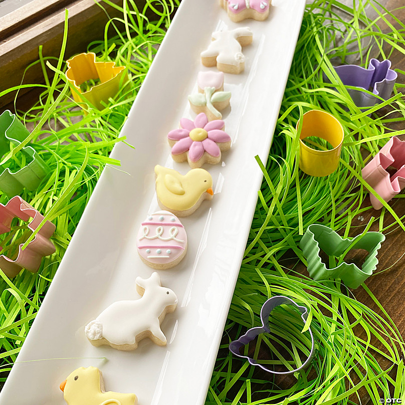 R&M International Mini Easter Cookie Cutter/Stamper Set