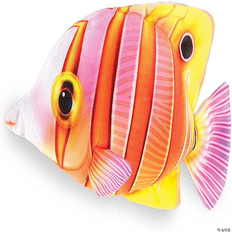 Real Planet Butterfly Fish Rocket 15 Inch Realistic Soft Plush