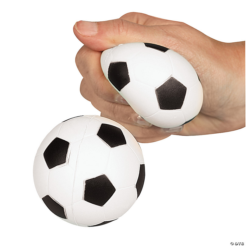 soccer stress balls