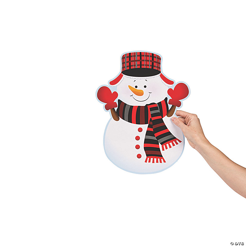 Religious Snowman Door Border - Discontinued