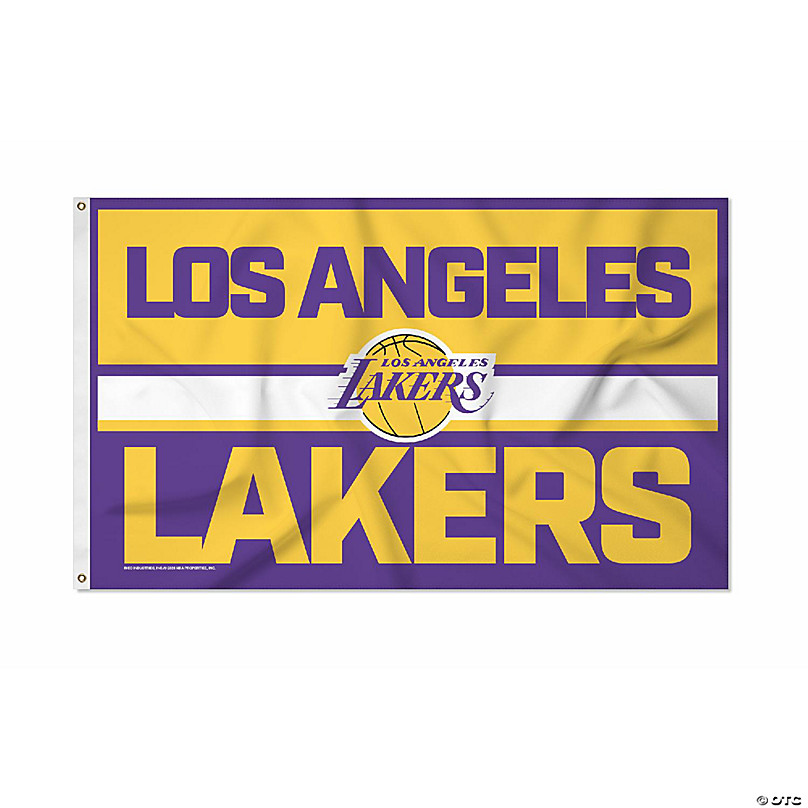 Rico Industries 2020 NBA Finals Champs LA Lakers Rico 3'x5' Banner Flag