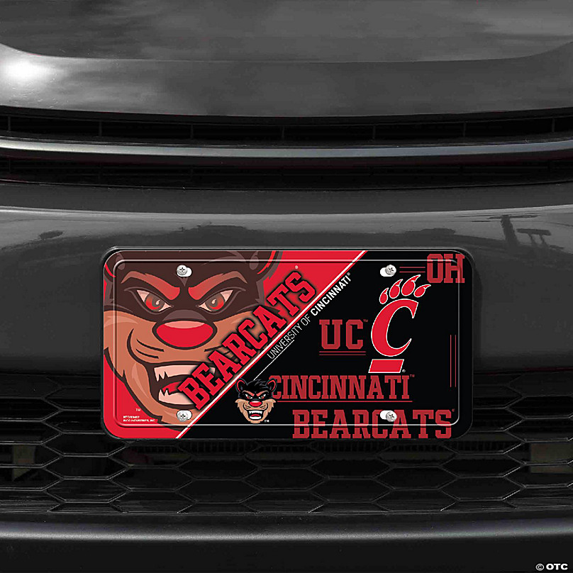 Chrome decals for the Cincinnati Bearcats football team