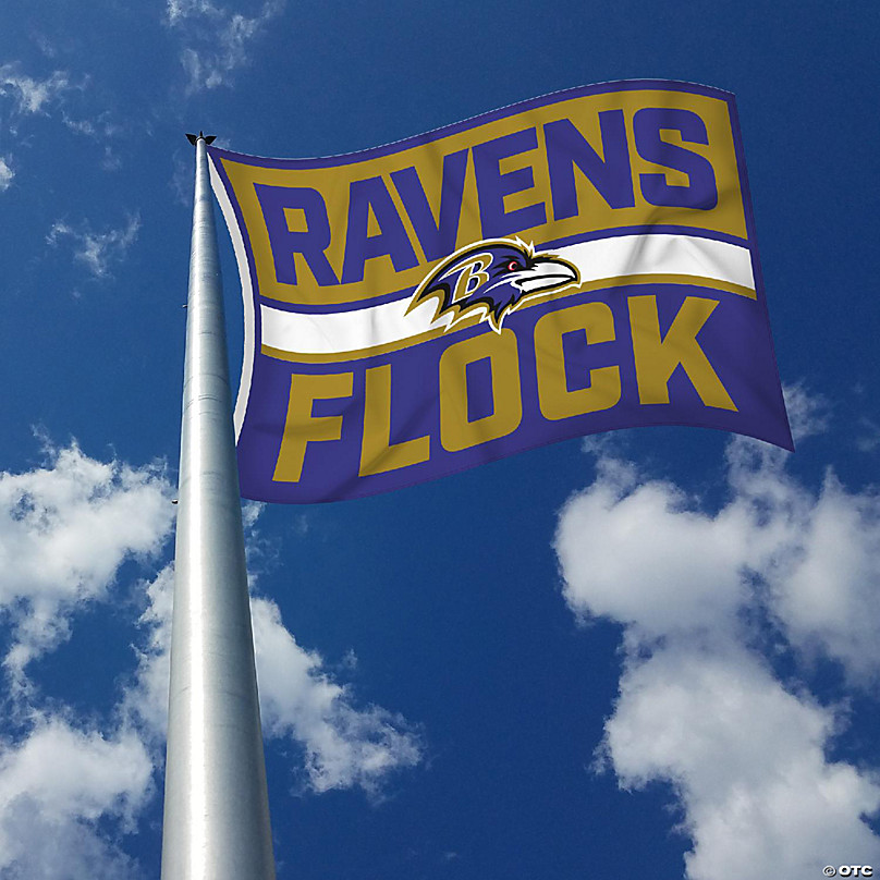 : NFL Baltimore Ravens 3-by-5 Foot Flag : Sports Fan