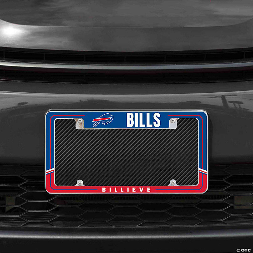 Rico Industries - NFL Color License Plate Frame, Bufffalo Bills 