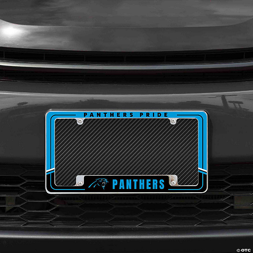 12” Carolina Panthers Truck Sign