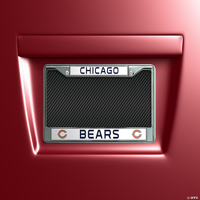 Rico NFL Chicago Bears Metal License Plate Tag