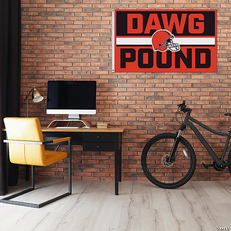 : Cleveland Browns Dawg Pound Flag : Sports & Outdoors