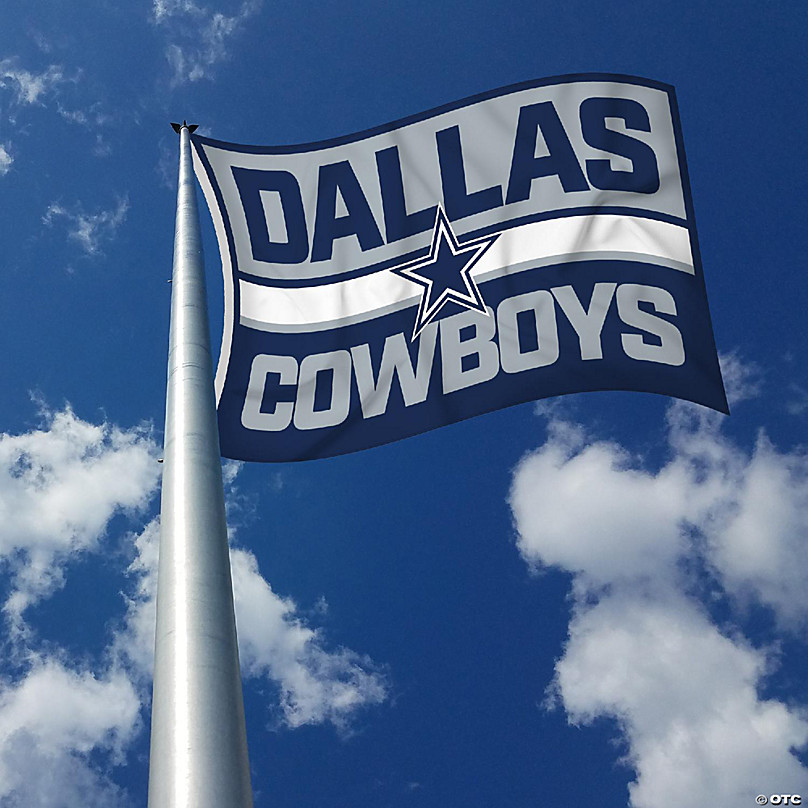 : Dallas Cowboys Blackout Sideline Flag Outdoor Indoor 3x5 Foot  Banner : Sports & Outdoors