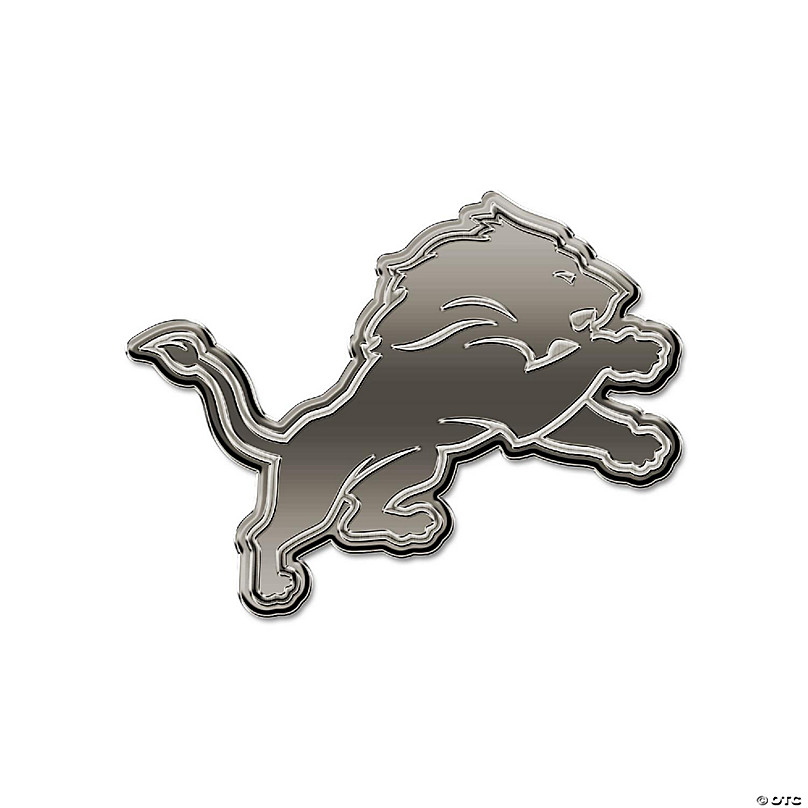 Detroit Lions Chrome Auto Emblem – Interstate Sports