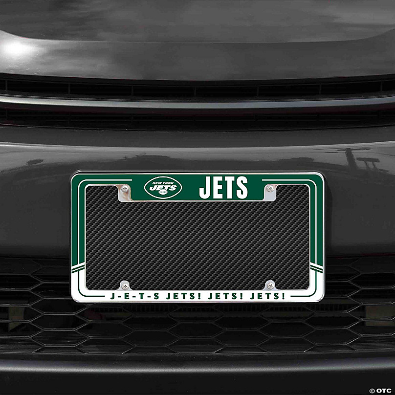 License Plate Frame - Football - New York Jets