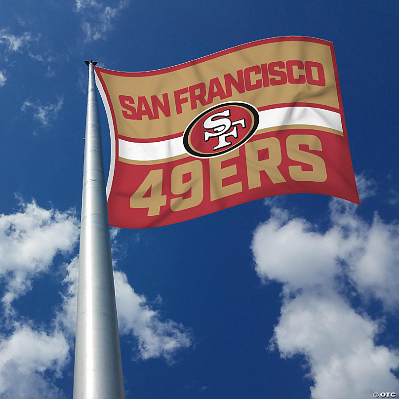 San Francisco 49ers 5 Time Super Bowl Champions FLAG 3X5 -   Israel