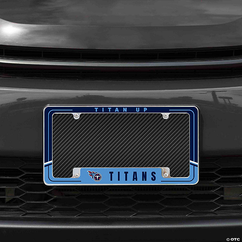 Titans Titan Up License Plate Frame - Official Tennessee Titans Store