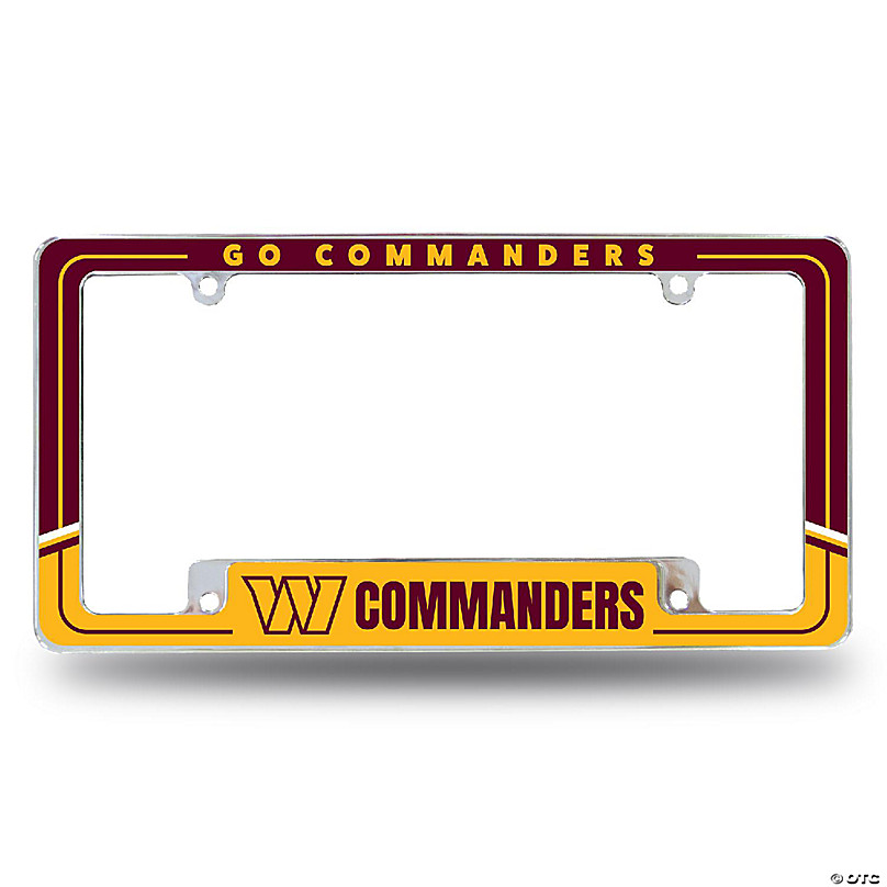 Rico Industries NFL Football Washington Commanders 5 x 7 Home State Decal