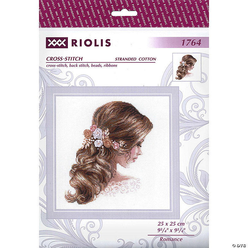 RIOLIS & RIOLIS Cross Stitch Kits Cross Stitch Kits with Ribbons