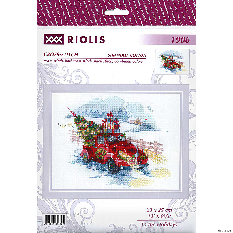 Riolis Cross Stitch Kit Gentle Lilac