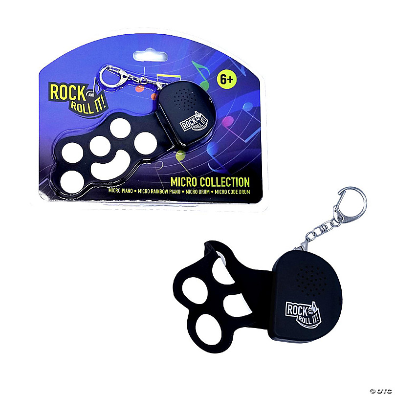 Rock And Roll It Micro Classic Drum Keychain