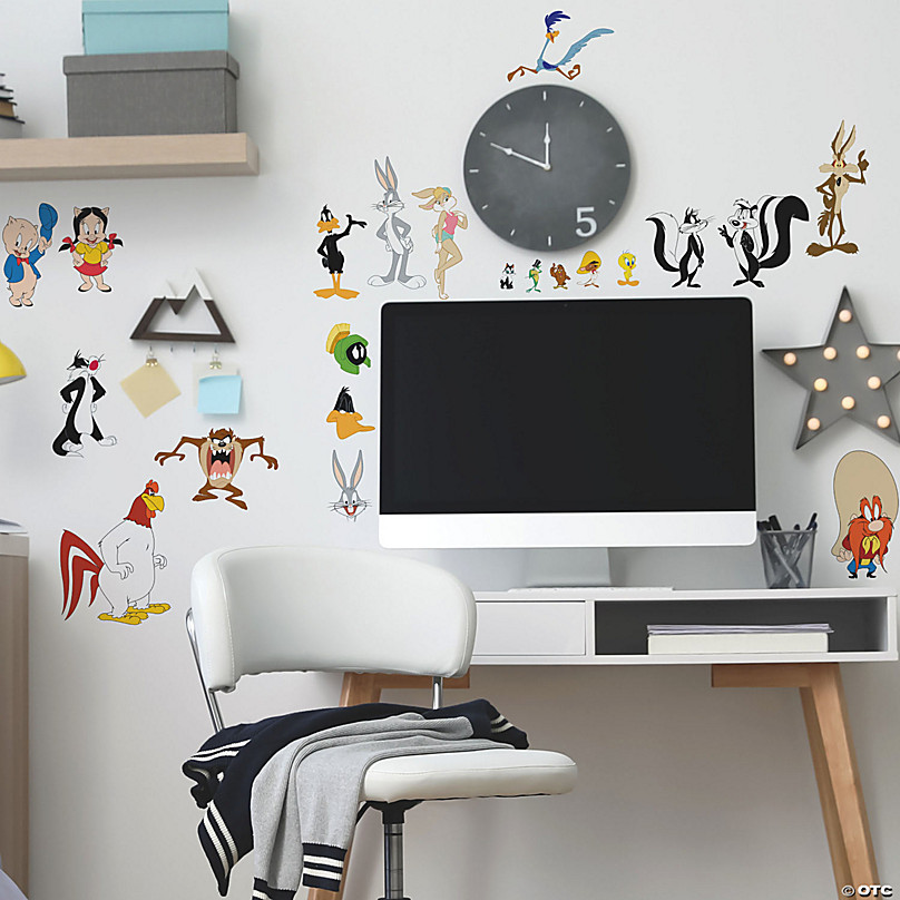 RoomMates Notebook Paper Dry Erase Peel and Stick Giant Wall Decals