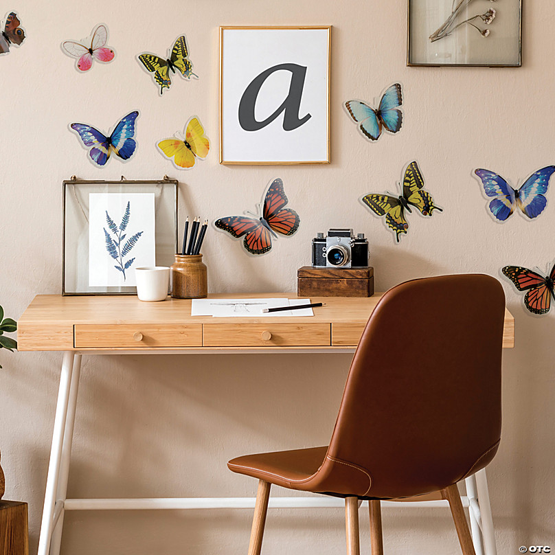 Colorful Butterfly Wall Decals