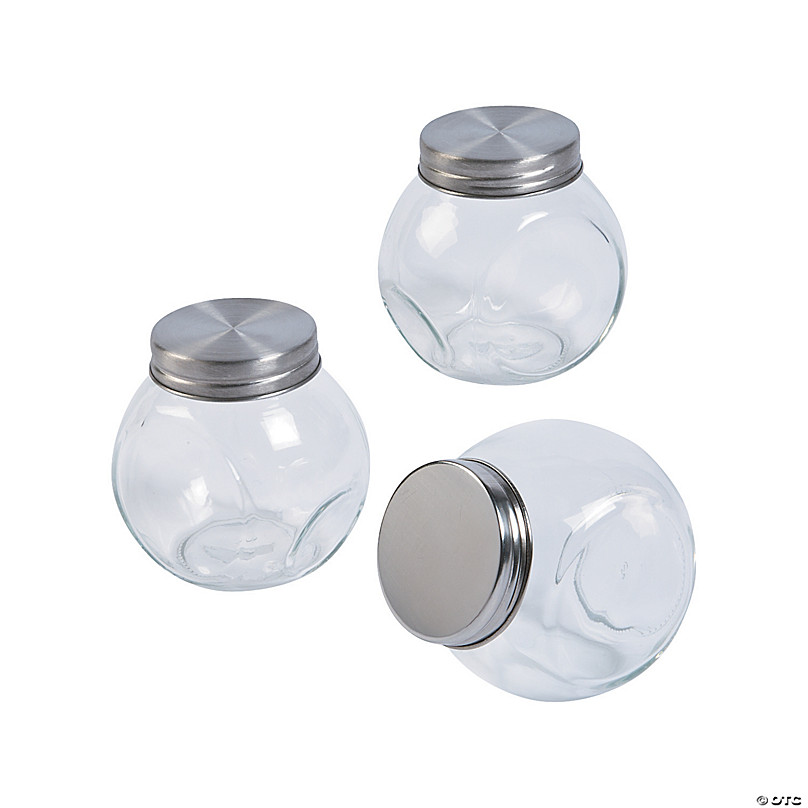 Mini Corked Glass Milk Bottle Favor Containers - 6 Pc. | Oriental Trading