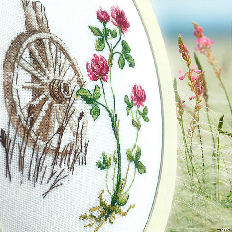 Florals - Peel Stick and Stitch Hand Embroidery Patterns