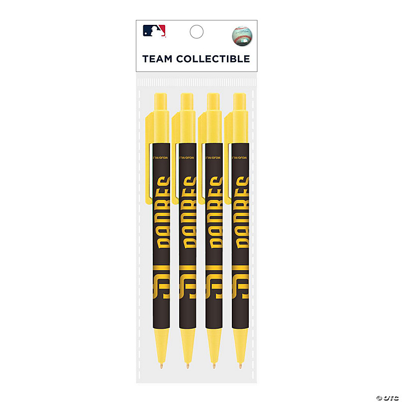 San Diego Padres Cool Color Pen 4-Pack, 12 Sets