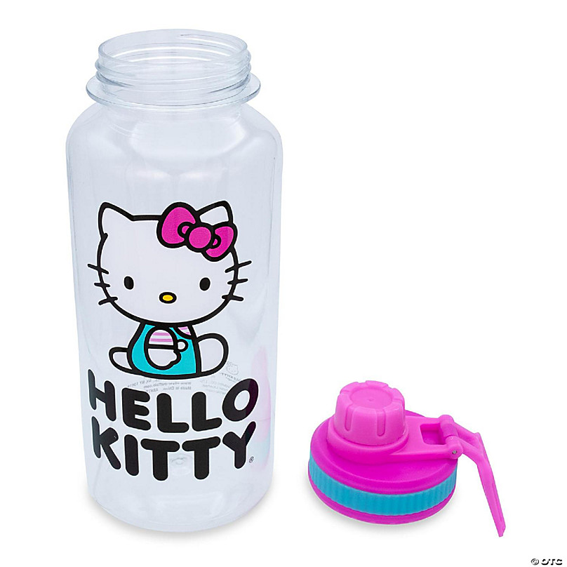 OSK Hello Kitty Kids Water Bottle with Straw 