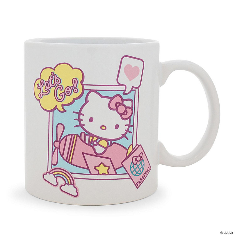 Hello Kitty (Sanrio) Single Cup Coffee Maker with Mugs