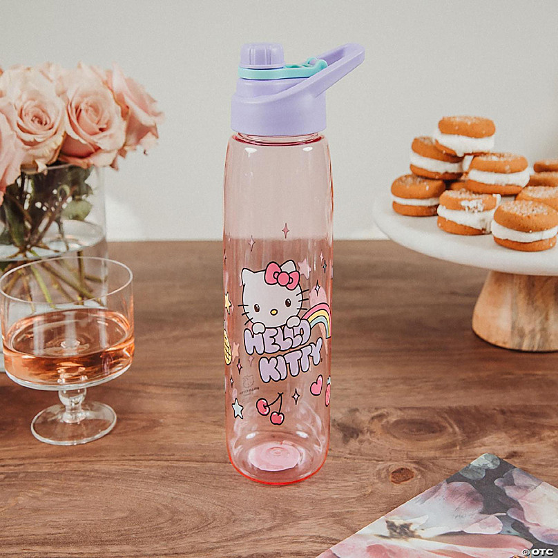 Hello Kitty Rainbow Unicorn Pop Up Straw Bottle – JapanLA