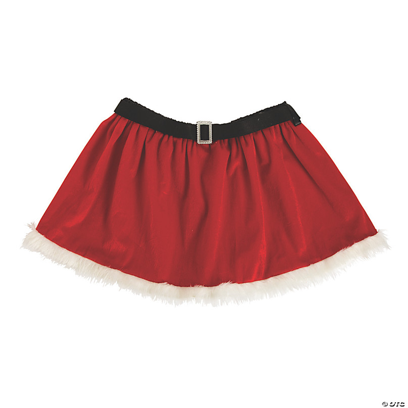 Santa Skirt with Fur Trim - Discontinued
