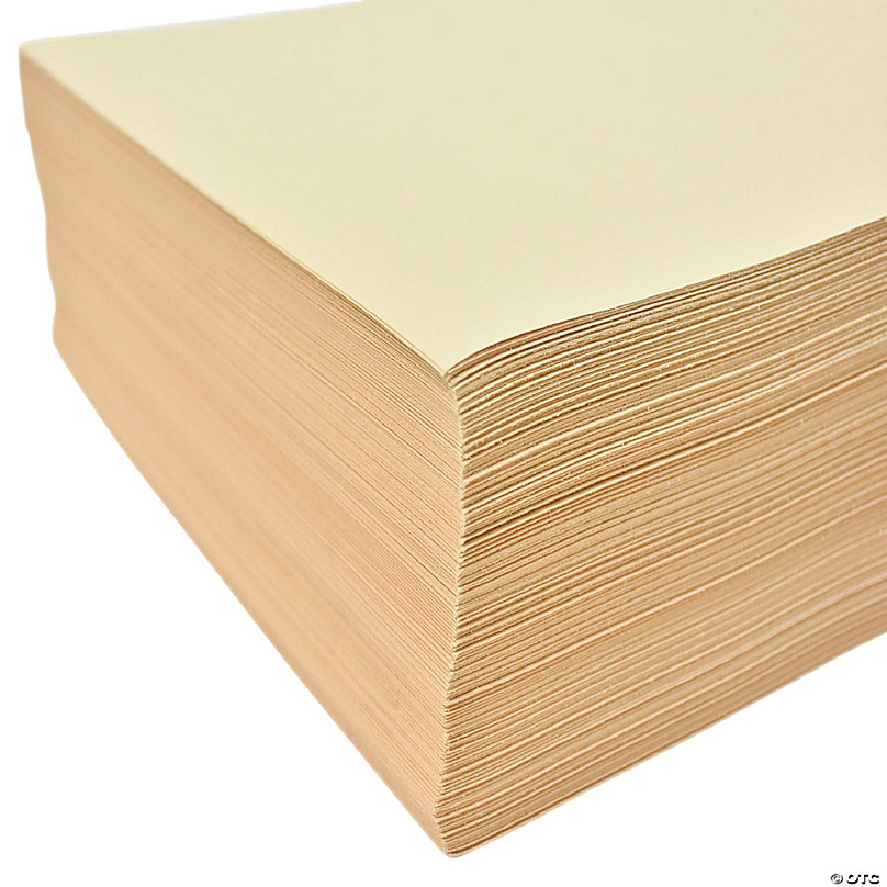 Pacon Sulphite Drawing Paper 9 x 12 60 Lb White 500 Sheets