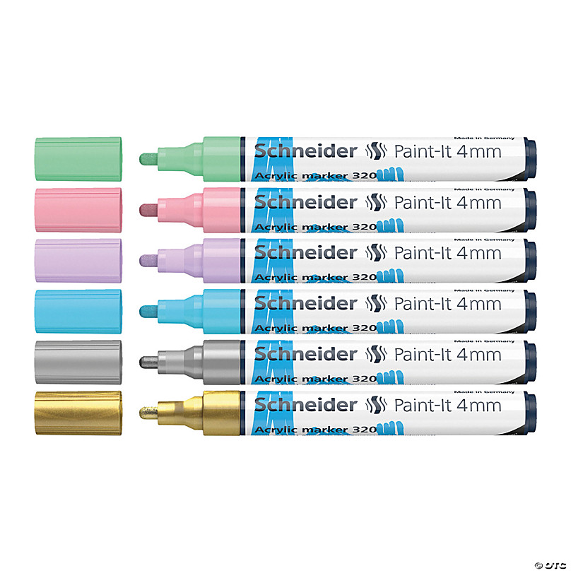 Pintar Art Acrylic Premium Pastel Paint Pens Medium Tip 5.0mm