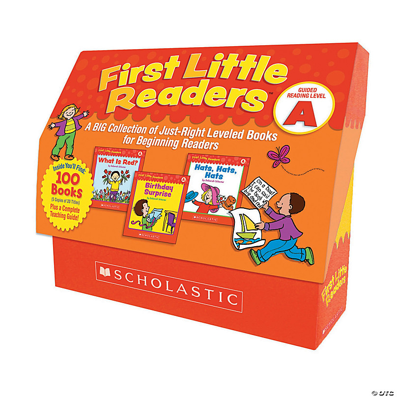 Scholastic First Little Readers Books: Guided Reading Level B, 5 Copies of  20 Titles