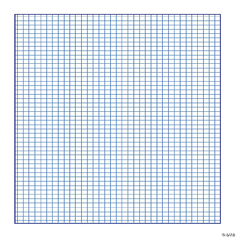 School Smart Graph Paper, 1 Inch Rule, 9 x 12 Inches, White, Pack