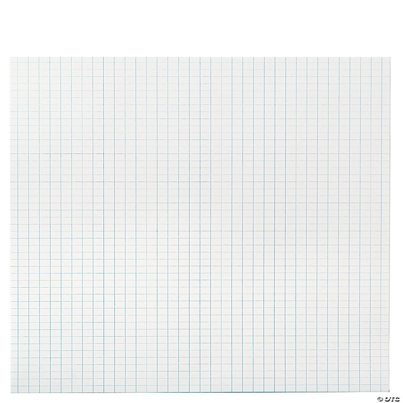 School Smart Graph Paper, 1/4 Inch Rule, 9 x 12 Inches, White