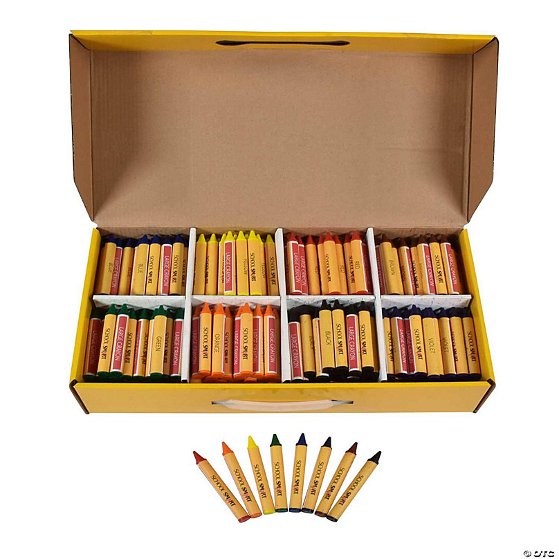 Lockermate By Bostitch Crayon Storage Box Assorted Colors - Office