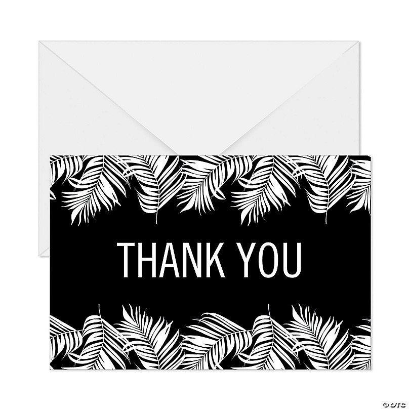 Bohemian Thank You Boxed Blank Note Cards And Envelopes, 12