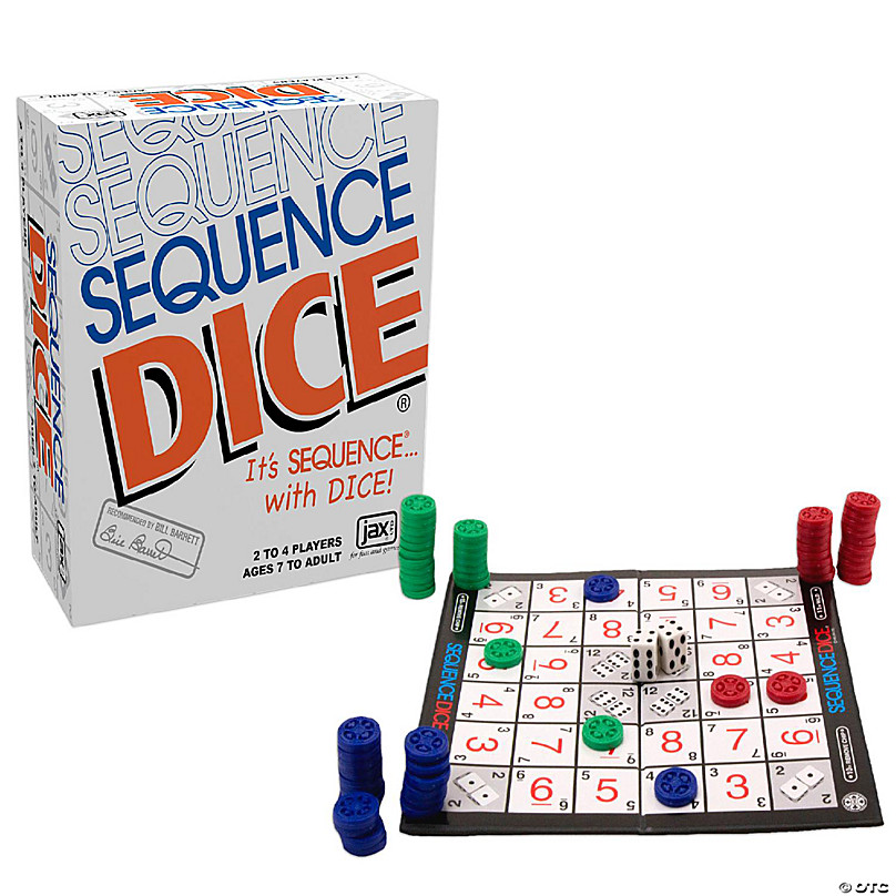 SEQUENCE Dice by Jax - An Exciting Game of Strategy , Other