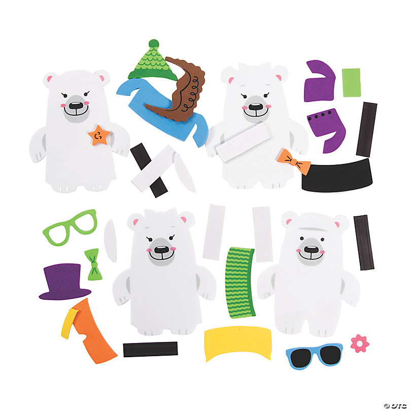 Silly Yeti Magnet Craft Kit - Makes 12