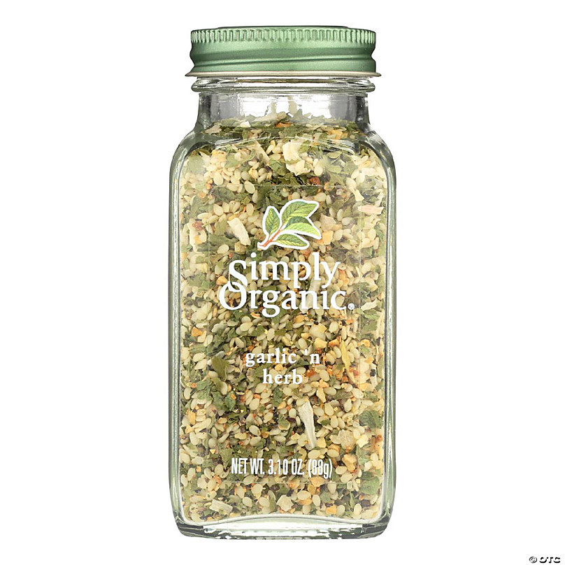 Simply Organic Garlic N Herb Seasoning 095 Oz Oriental Trading