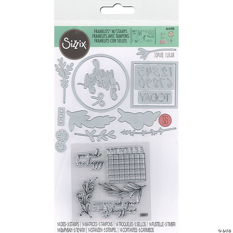 Wrapables Embossing Folder Paper Stamp Template for Scrapbooking, Card Making, DIY Arts & Crafts (Set of 2) Snowflakes