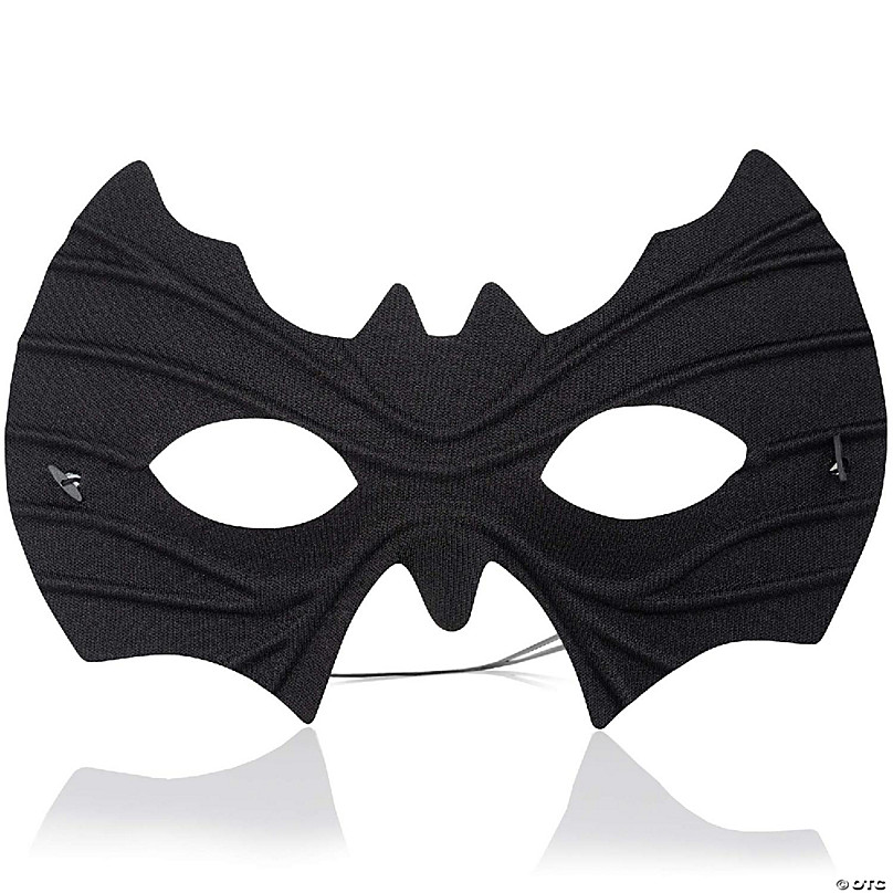 Skeleteen Venetian Black Cat Mask - Masquerade Costume Half Face Eye Mask  for Kids and Adults