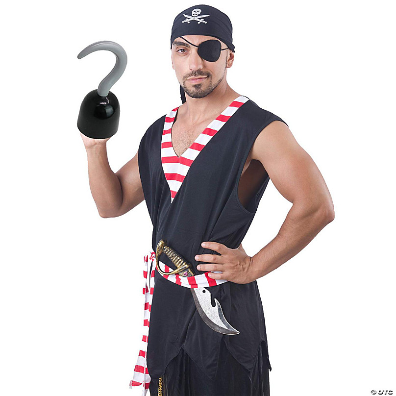 captain hook costume for men