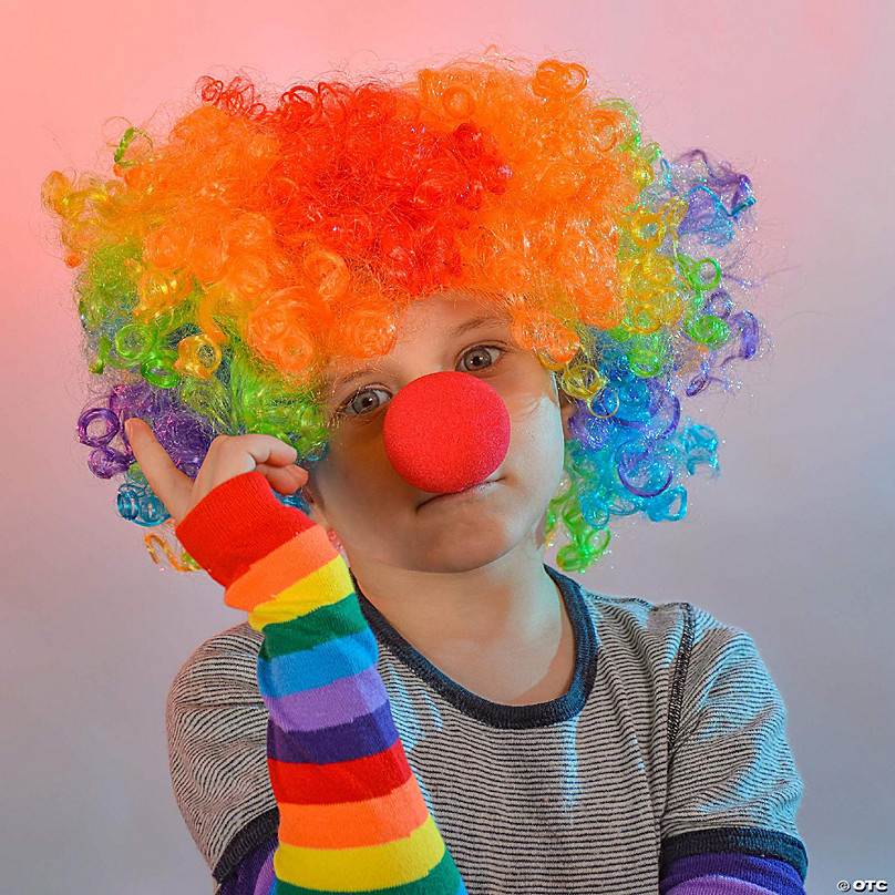 Orange Cosplay or Clown Wig - Custom Wig Company