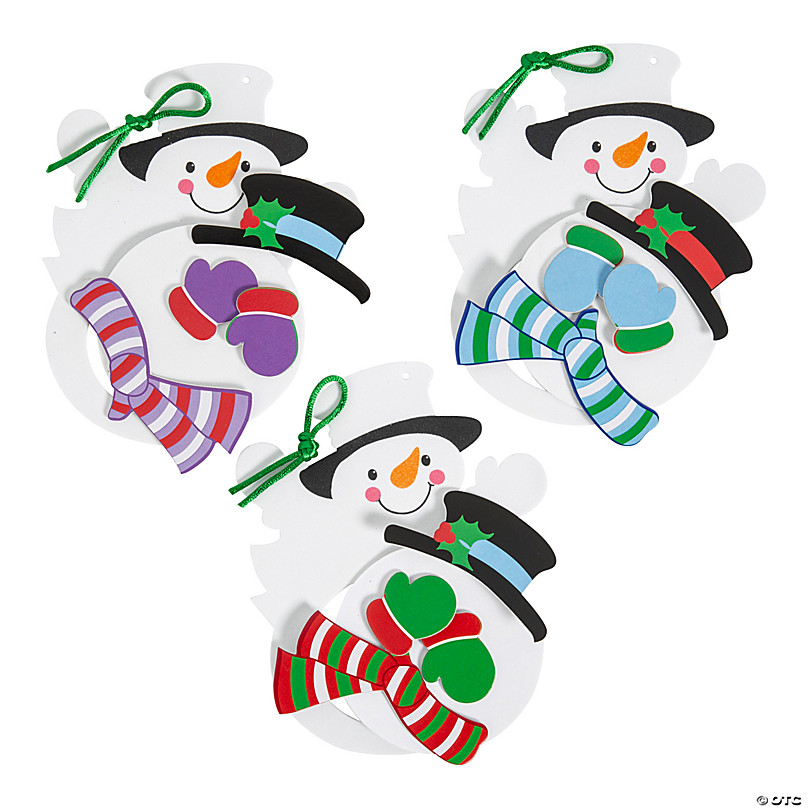 Snowman Banner Craft Kit - OrientalTrading.com 24.75 for 48