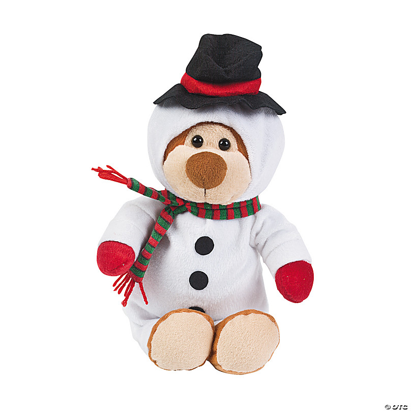 snowman stuffed toy