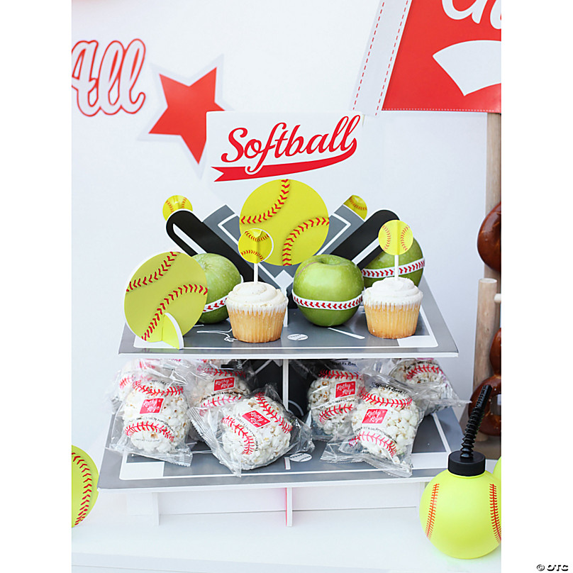 Softball Party Cupcake Stand