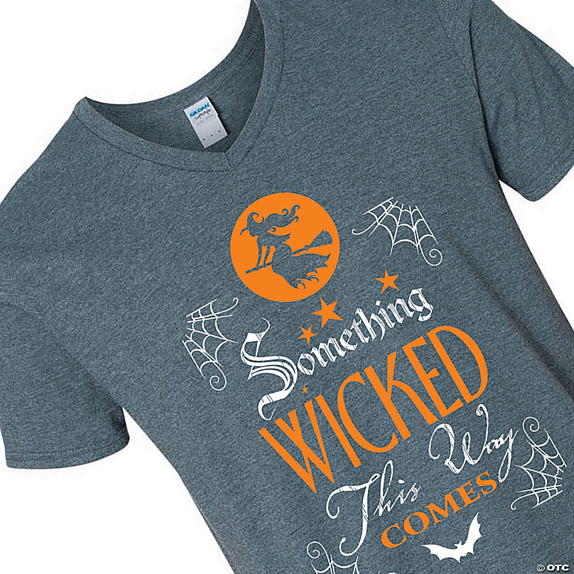 Halloween Witch Adult's Baseball T-Shirt